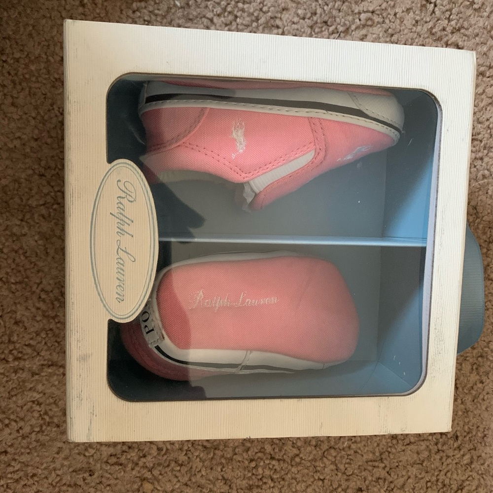 Ralph Lauren baby girl shoes